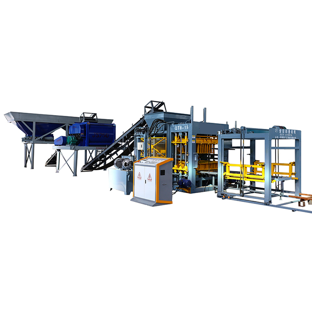 QT8-15 hydraulic cement block making machine paver maker machine