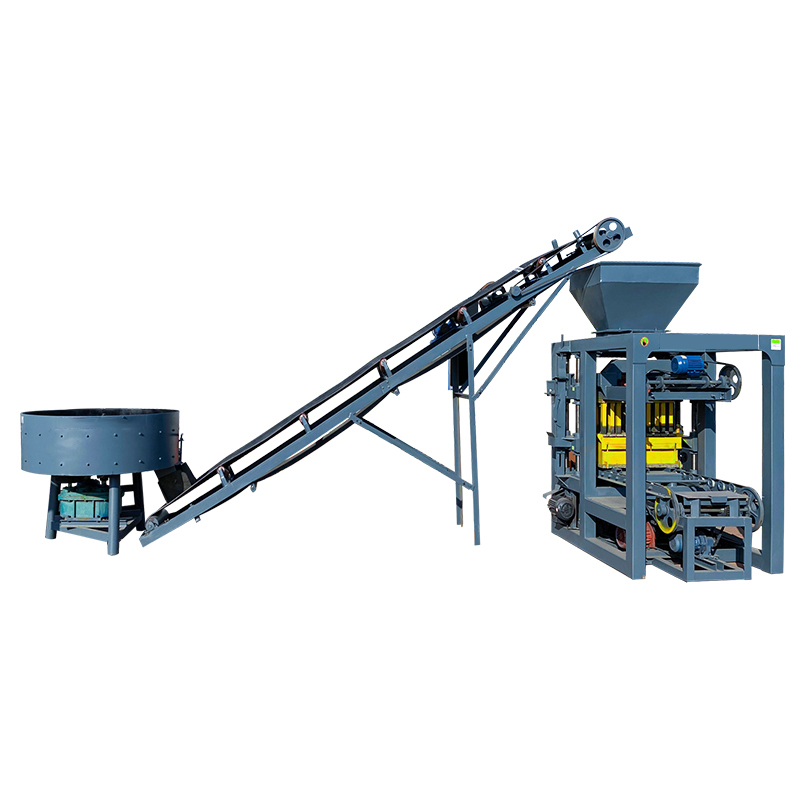 QT4-24 hollow block manual machine concrete block making machine in usa