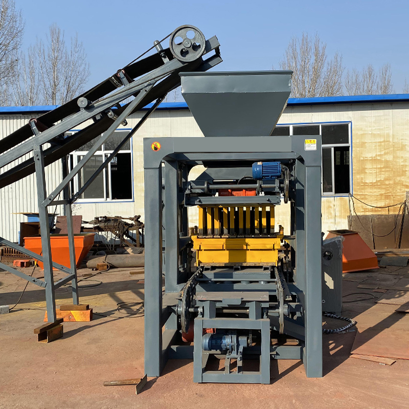 Portable Block Machine: QT4-28 Cement Block Making Smart Machine