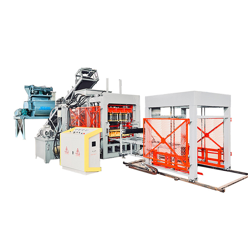 QT6-15 automatic cement block making machine concrete machine