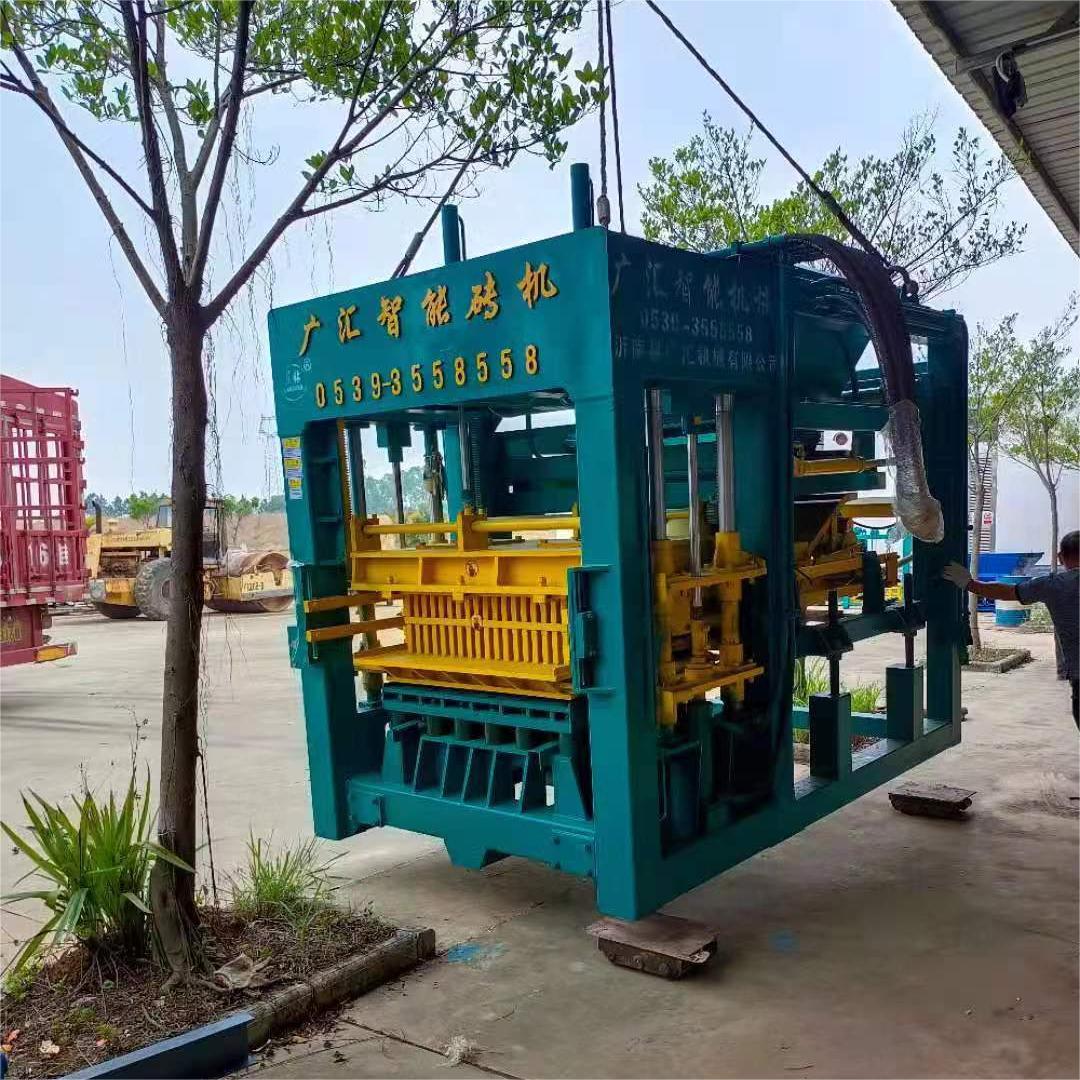 Automatic Foam Concrete Block Making Machine QT10-15 Production Line