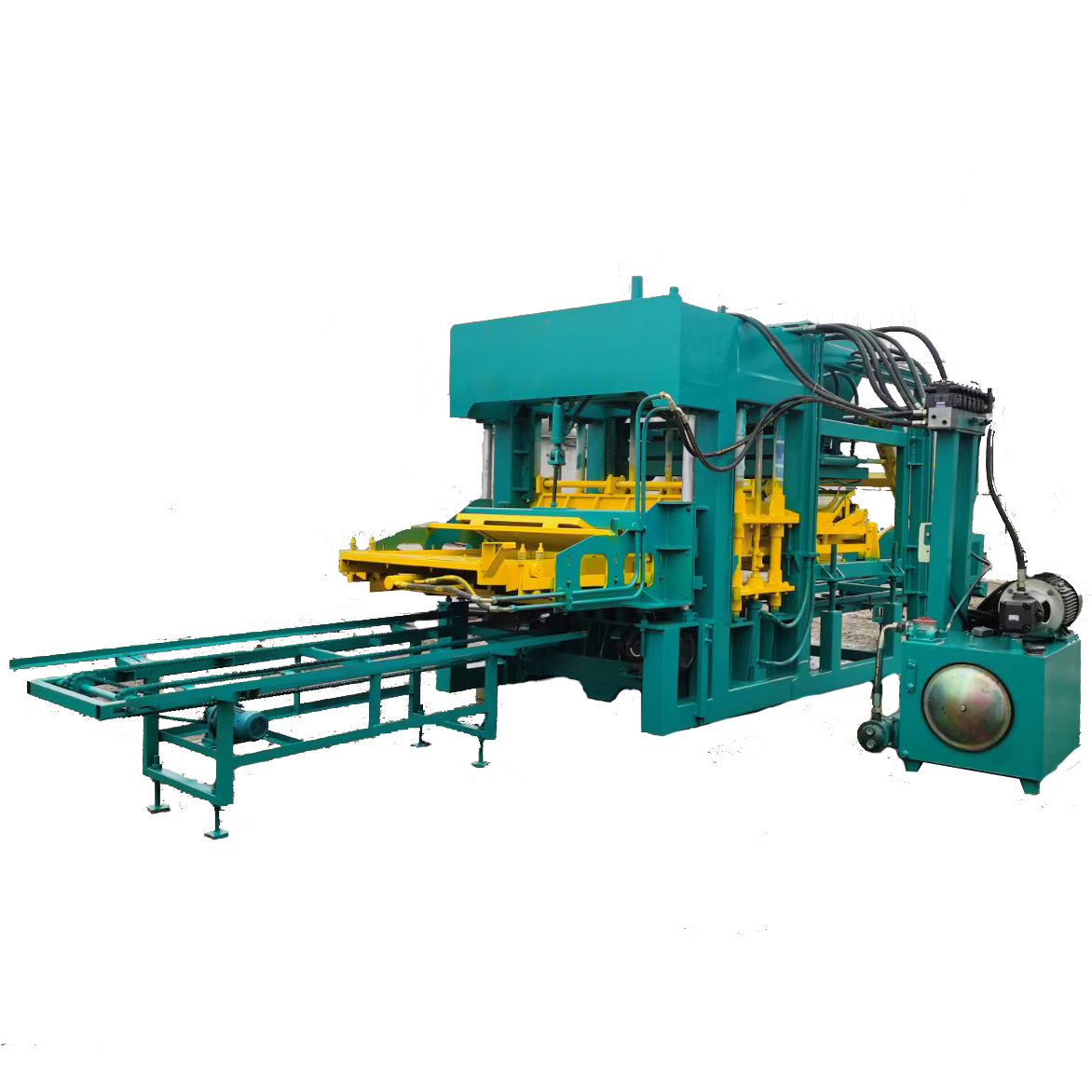 QTJ10-15 hydraulic hollow block machine block making machine price
