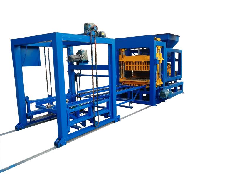 Automatic Concrete Block Press Machine QT4-18: High Efficiency & Quality
