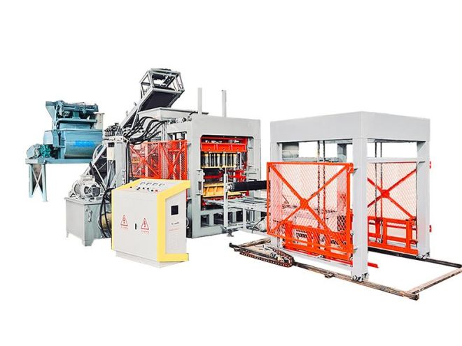 What are the different types of concrete block making machines?