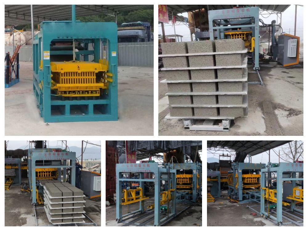 Cost-Effective Automatic Block Moulding Machine QT6-15 Production Line
