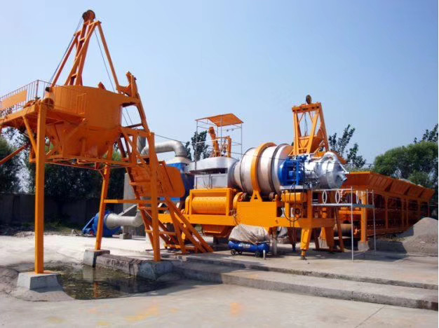 20Ton Asphalt Batching Plant Mixer & Cement Solid Block Making Machine