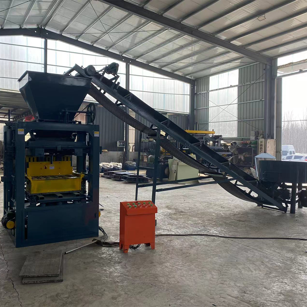 QT4-20 Block Making Machine: Manual Concrete Block Maker QTJ4-26C