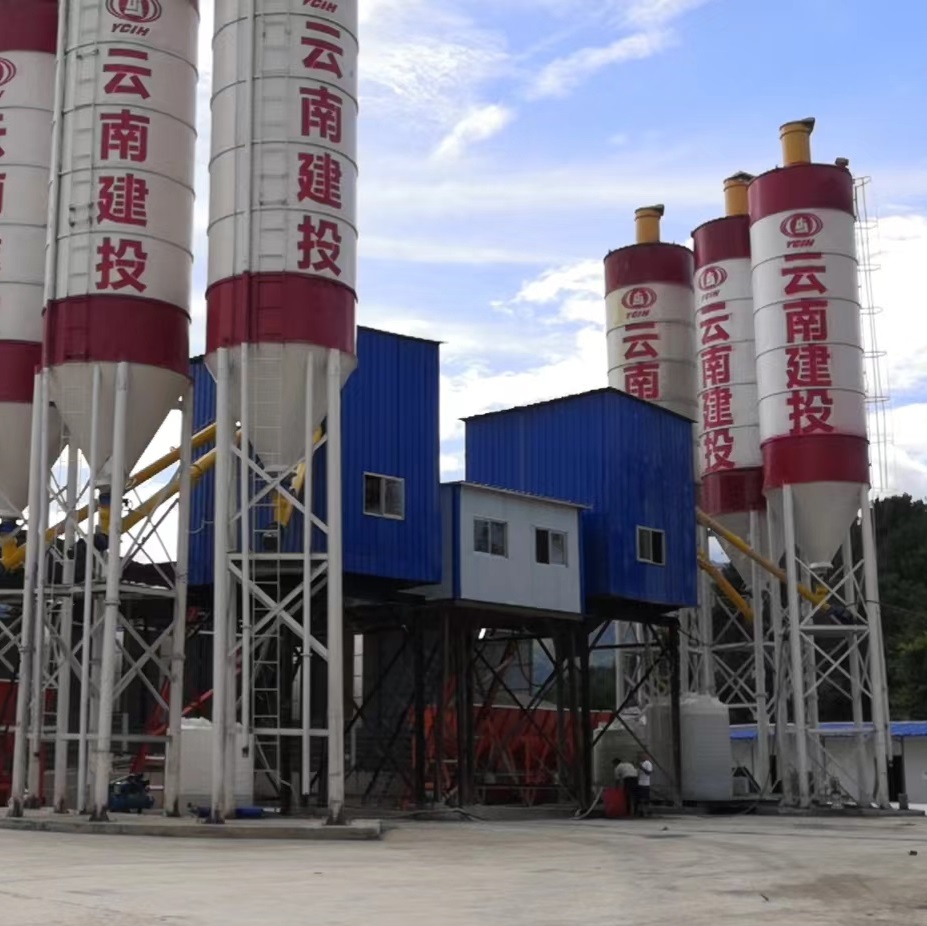hzs75 75m3/h concrete mixing plant batch plant for sale
