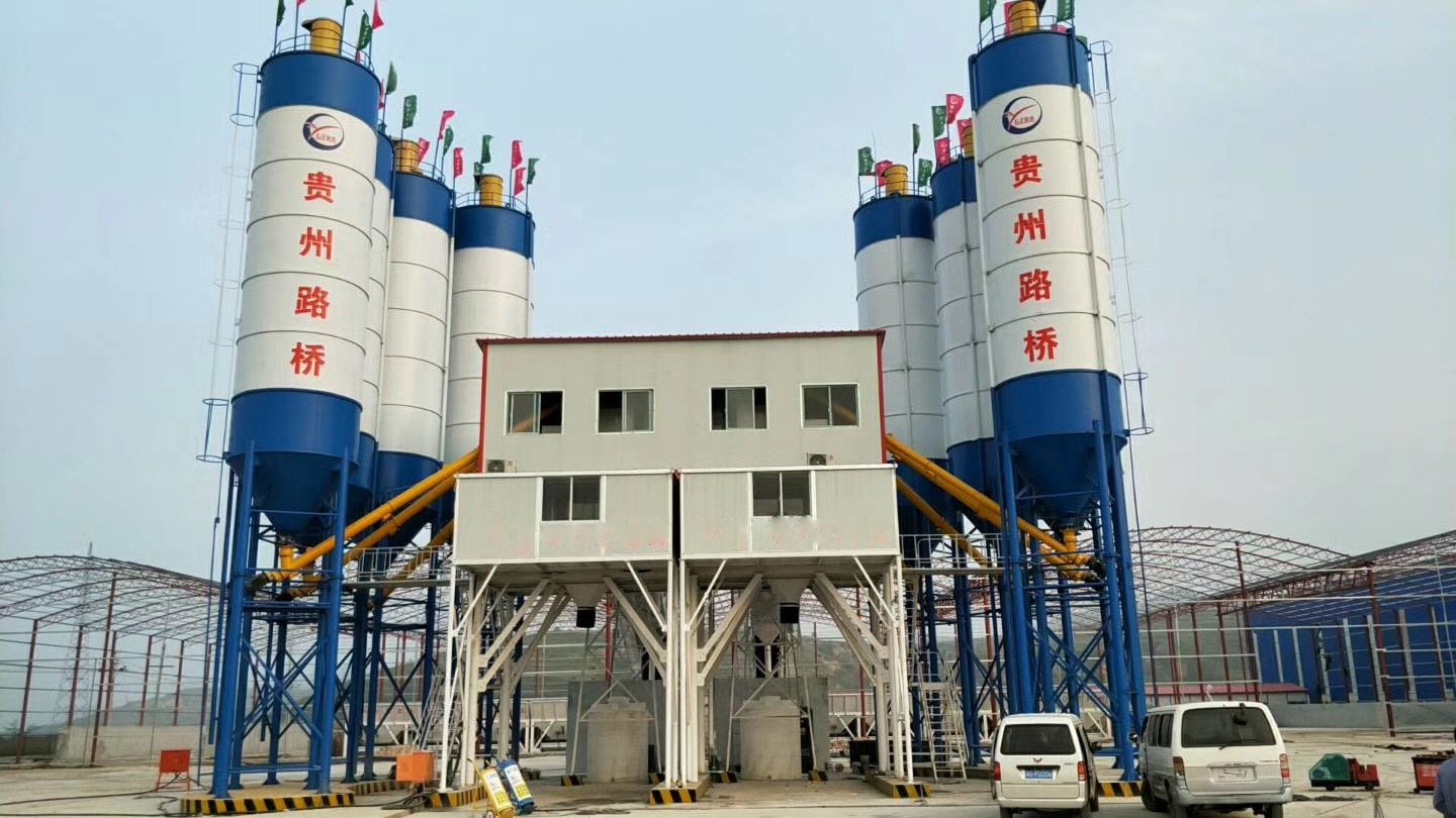 Large capacity 120m3 ready mixed concrete batching plant price