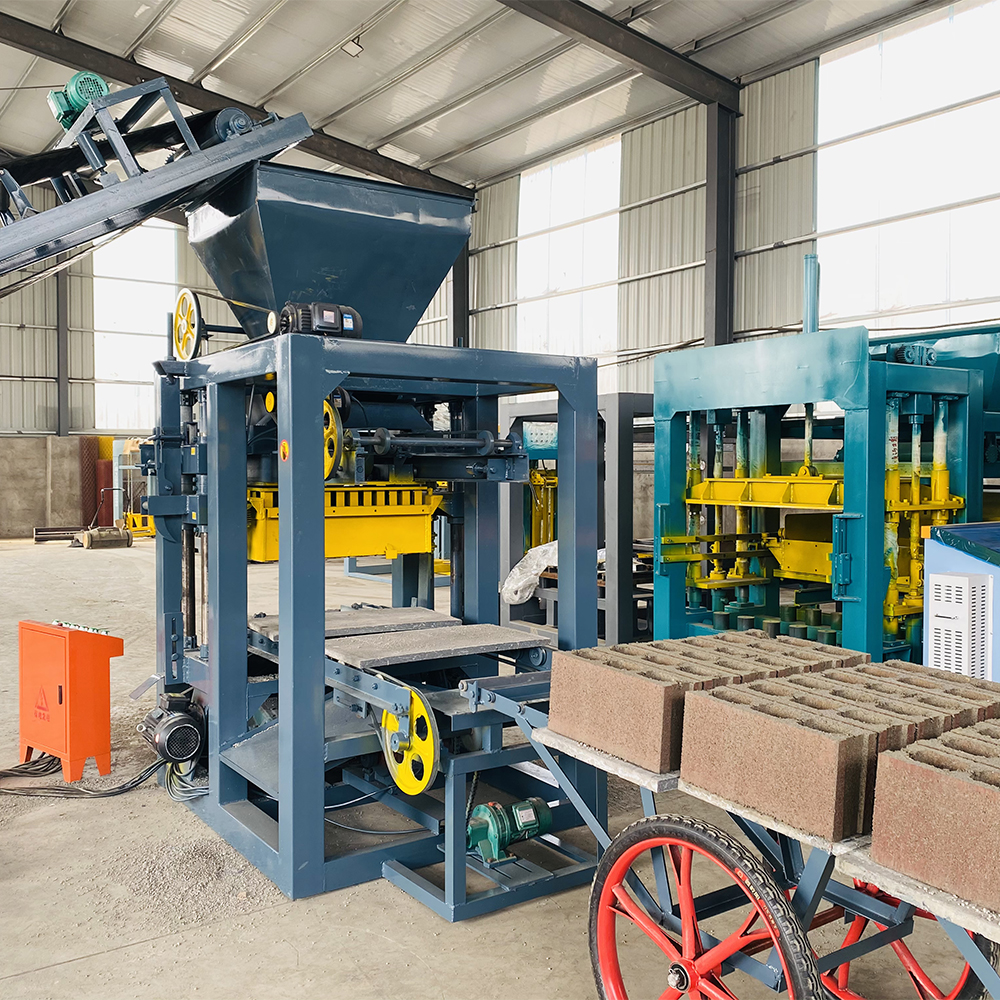 QT40-3A Manual Concrete Block Machine - High Efficiency & Versatile