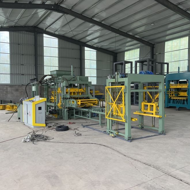 Advancements in Concrete Manufacturing with the QT5-15 Solid Concrete Block Making Machine