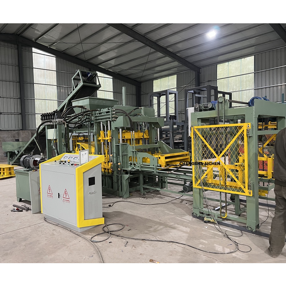 paver stone machine