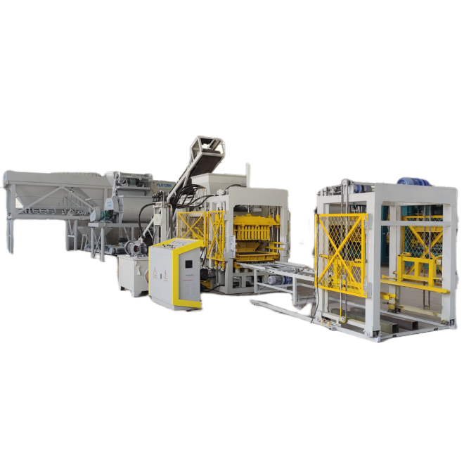 What are the features of QT4-15 brick machine?