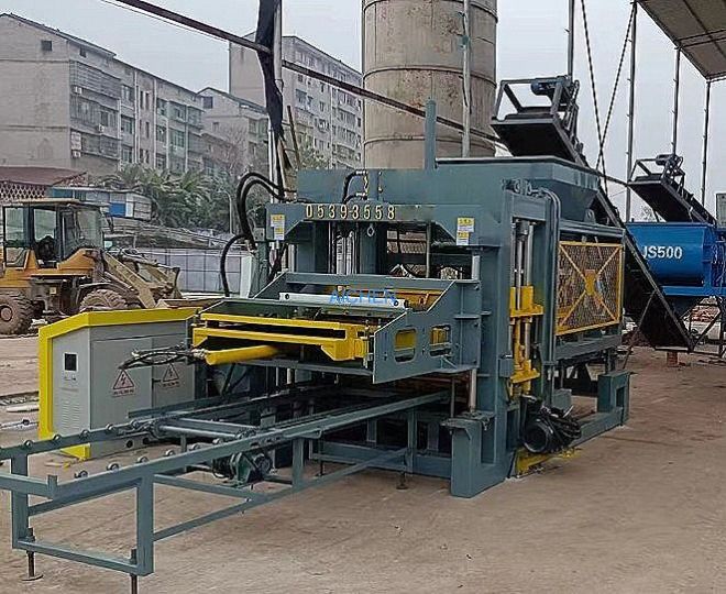 Aichen Industry Unveils High-Performance QT5-15 Cement Block Manufacturing Plant