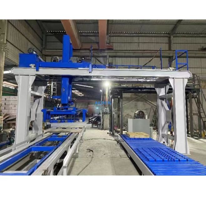 Block Collector Enhances Efficiency in Concrete Block Production