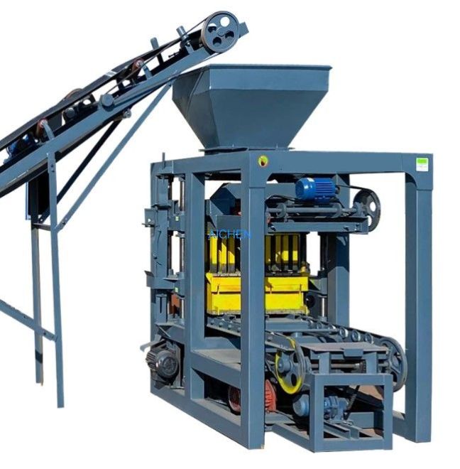 Exploring the QT4-24 solid block making machine